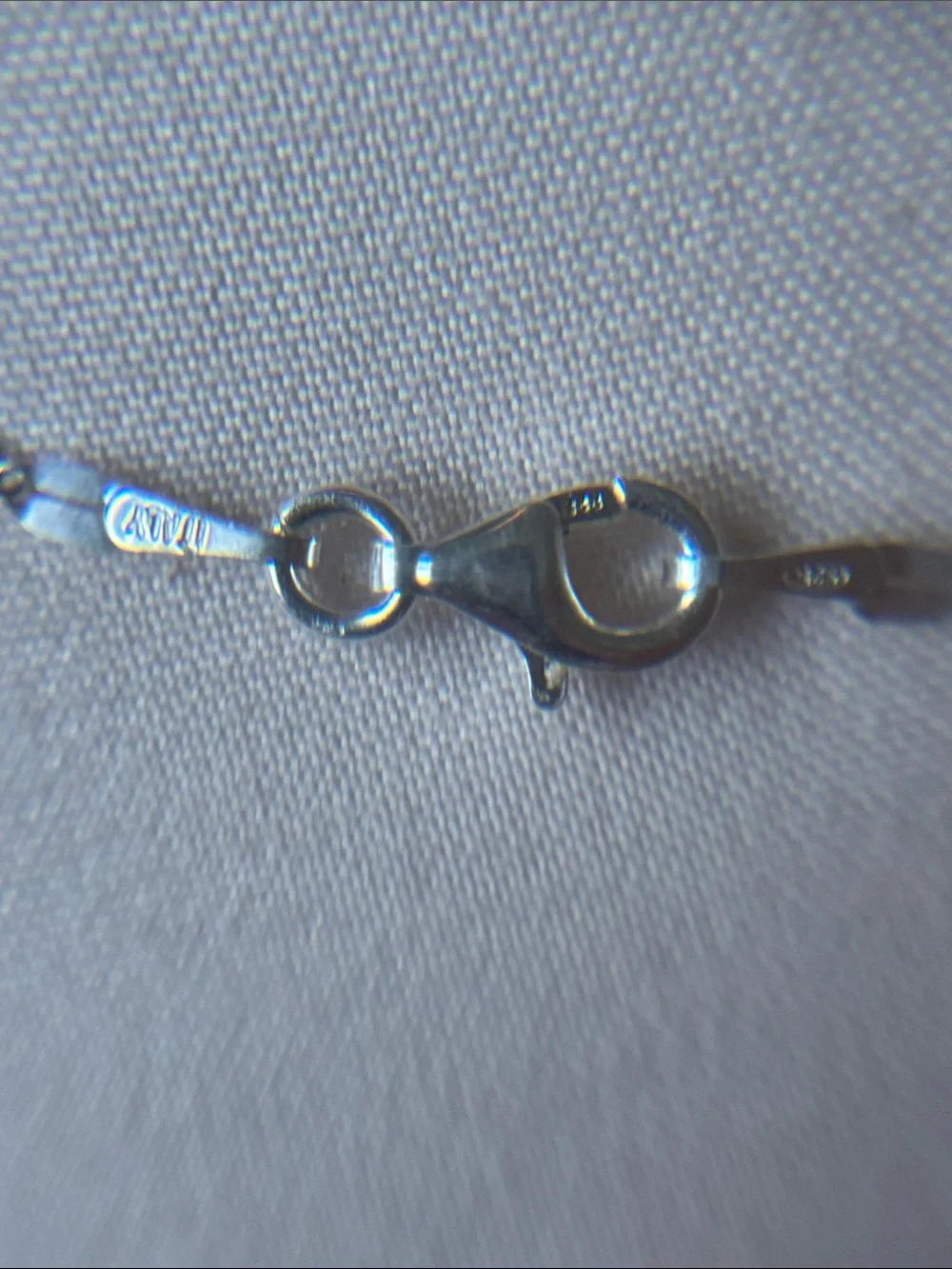 Delicate Silver Link Necklace - Silver